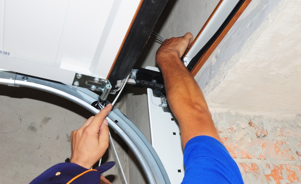 Put on a Garage Door Spring