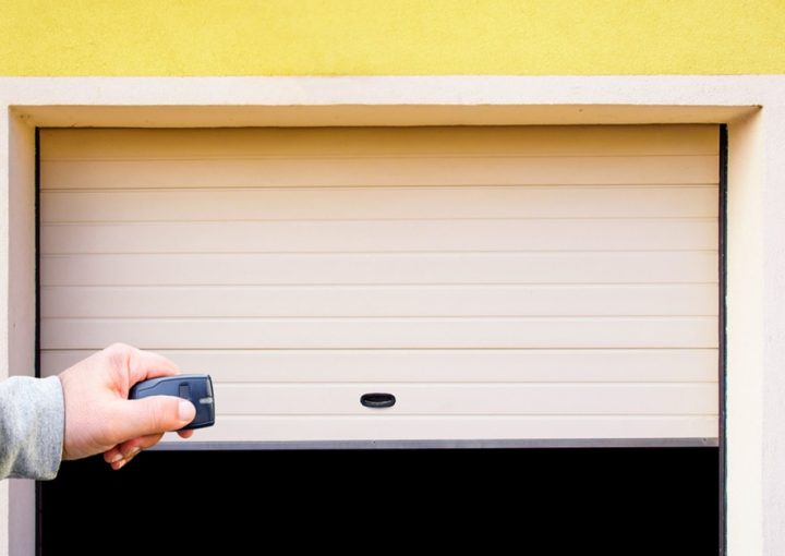 open a garage door