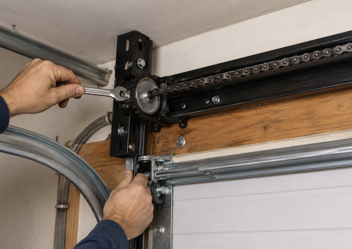 Tighten a Garage Door Chain​