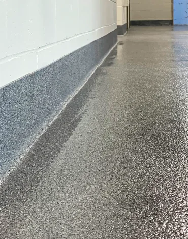 quartz epoxy floor coating installation process